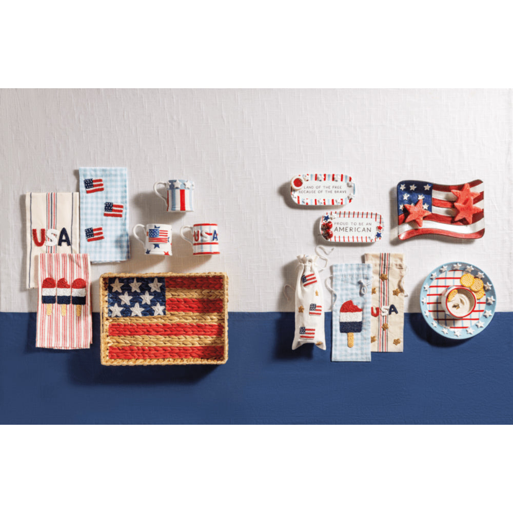 Mud Pie Americana Chip & Dip Set