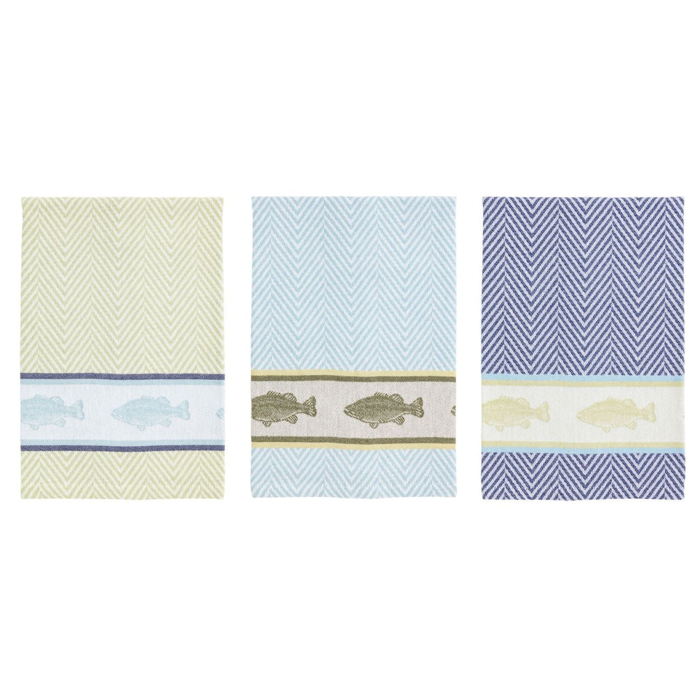 Mud Pie Woven Retreat Towels