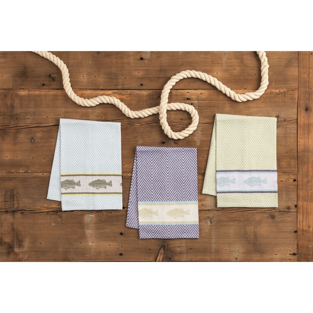 Mud Pie Woven Retreat Towels