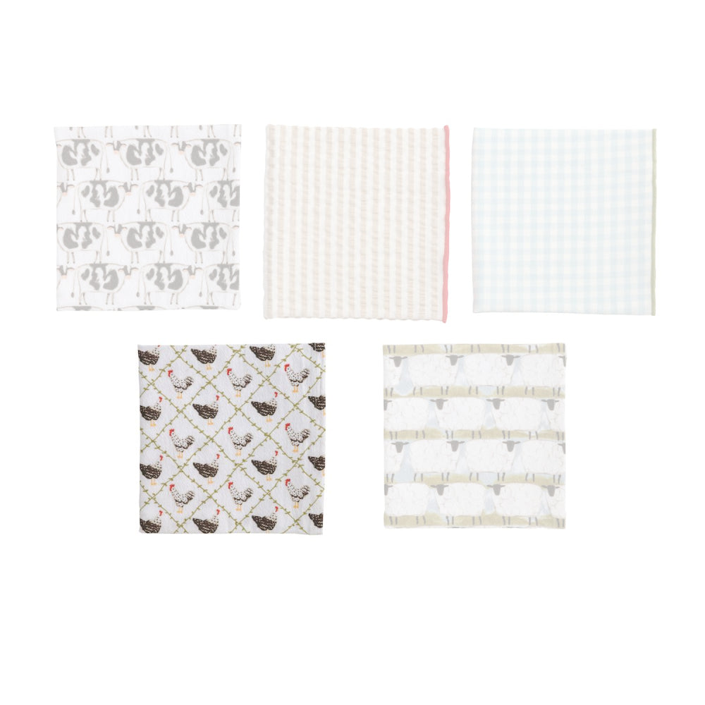 Mud Pie Farm Cotton Towels