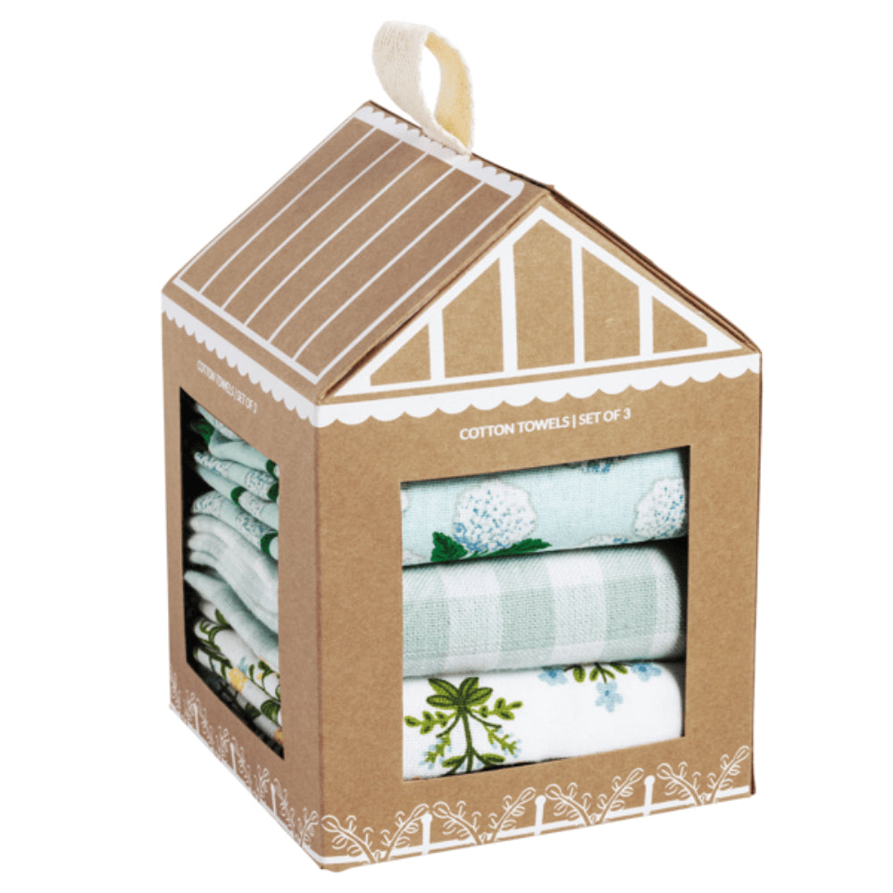 Mud Pie Greenhouse Towel Set