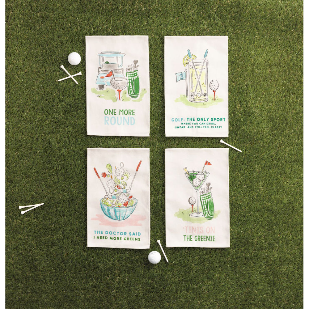 Mud Pie Funny Golf Towels