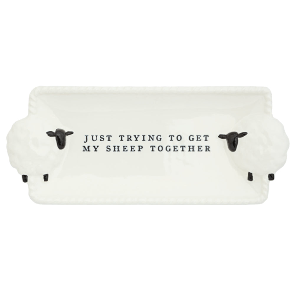 Mud Pie Farm Everything Plate