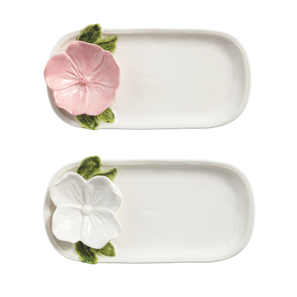 Mud Pie Flower Everything Plates