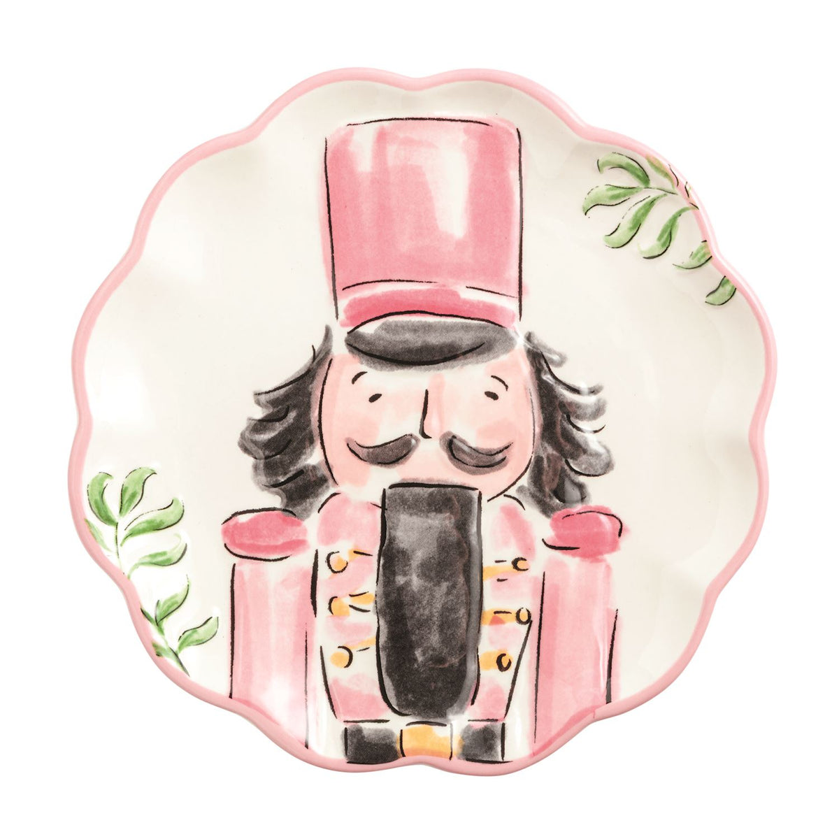 Mud Pie Nutcracker Dessert Plate