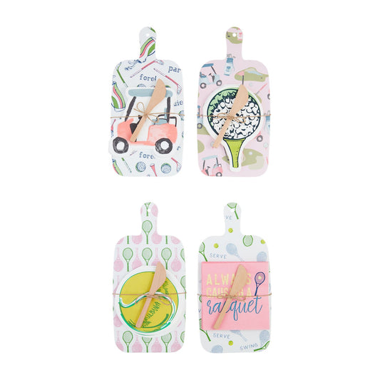 Mud Pie Tennis & Golf Board Sets