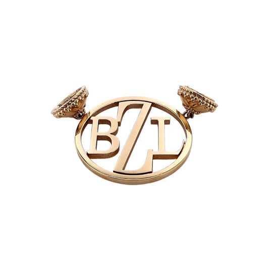 Clara Williams 14k Yellow Gold Monogram Centerpiece