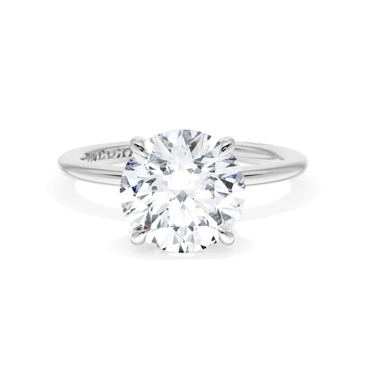 Tacori Platinum Founder's Collection Round Solitaire Engagement Ring