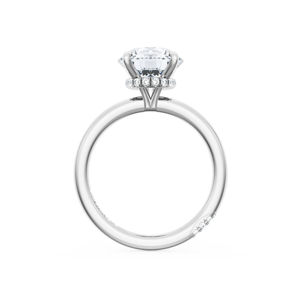 Tacori Platinum Founder's Collection Round Solitaire Engagement Ring