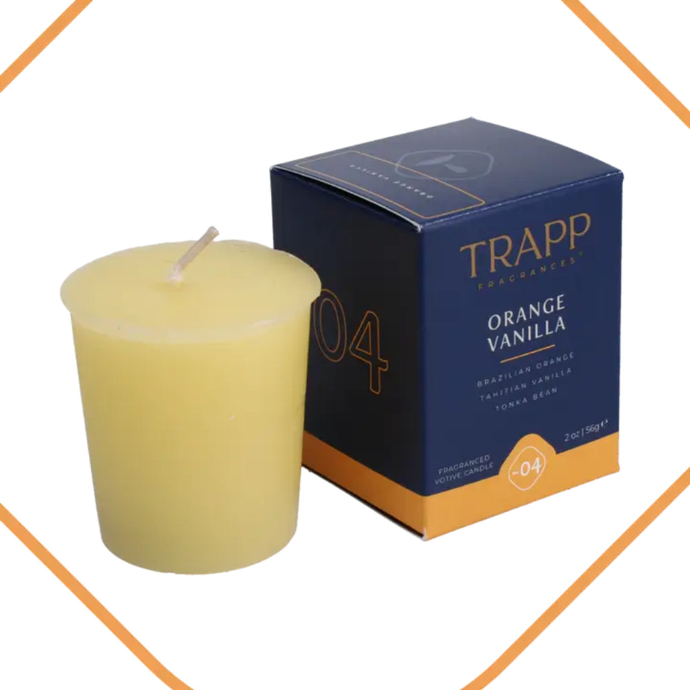 Trapp Fragrances No. 04 Orange Vanilla 2 oz Votive Candle