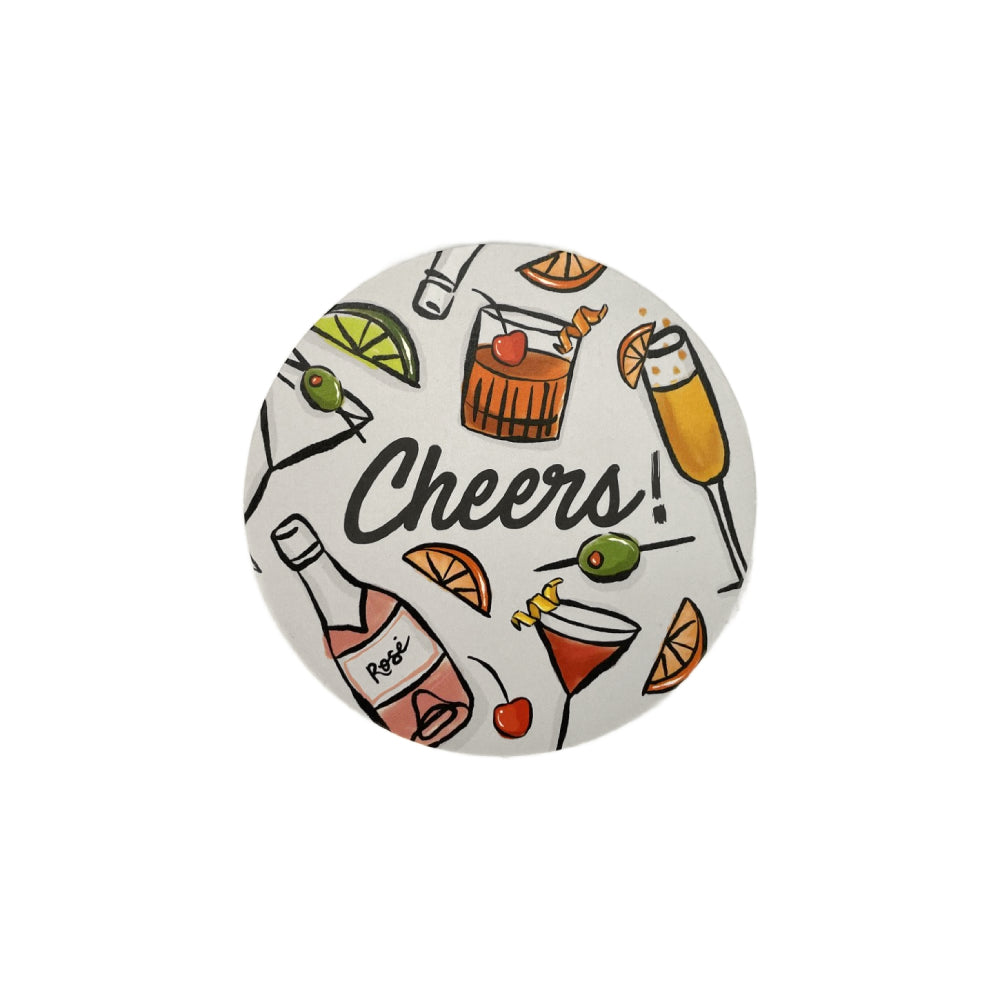 Mud Pie Cocktail Paper Coasters