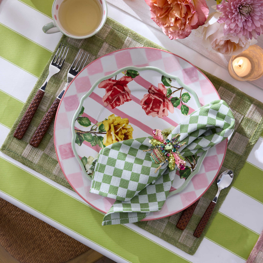 Mackenzie-Childs Garden Gala Dinner Plate