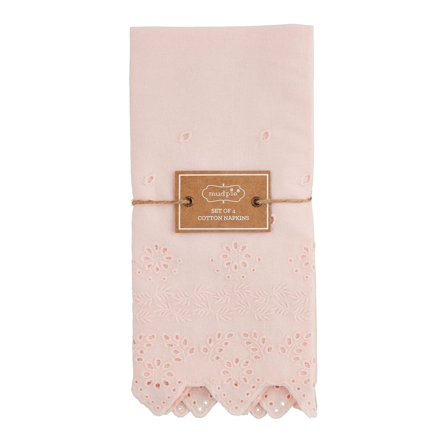 Mud Pie Eyelet Spring Napkin (Set of 4)