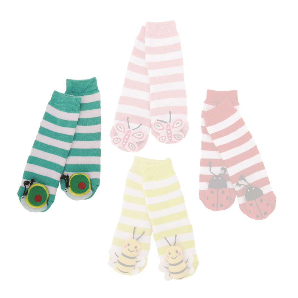 Two's Company Insect Rattle Socks