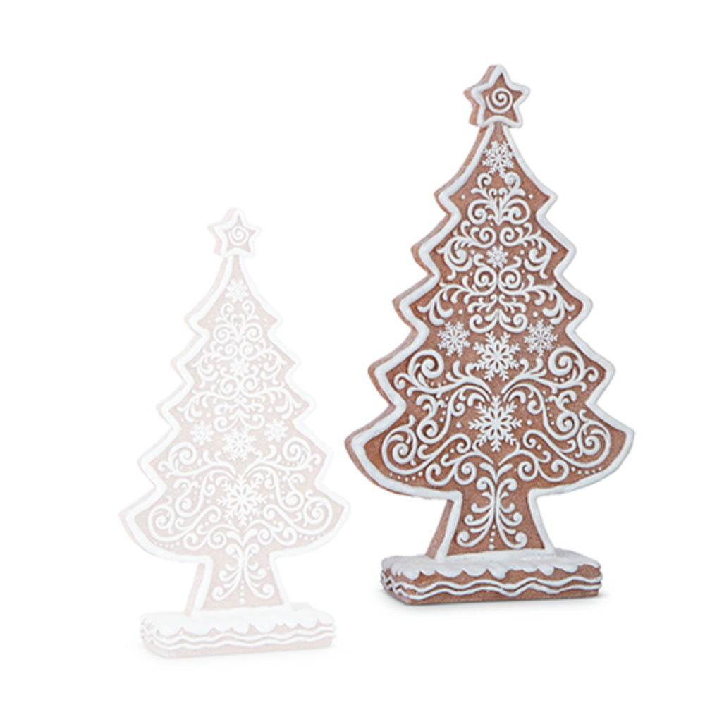 Large Frosted Gingerbread Tree