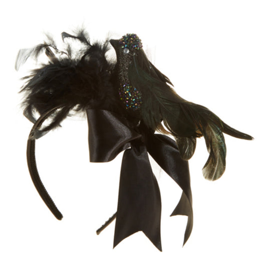 Raz Imports Crow Fascinator Headband