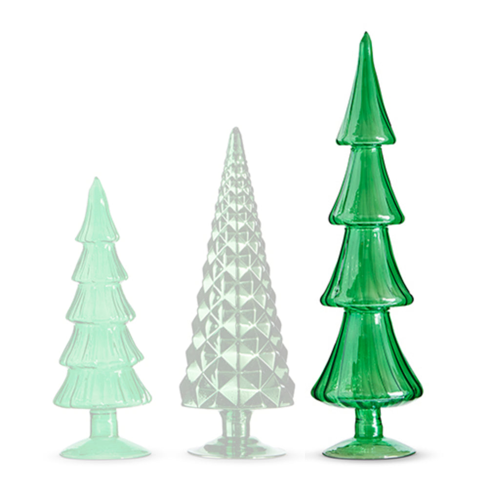 Glass Green Trees