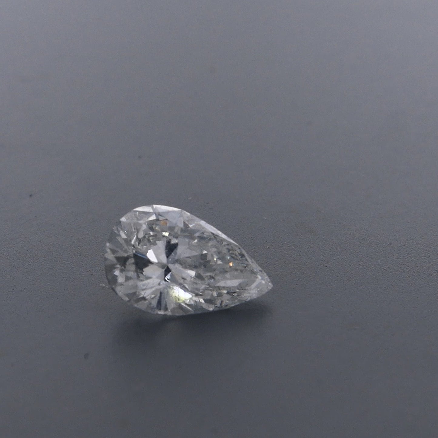 Estate Pear 1.56CT HSI2 Diamond