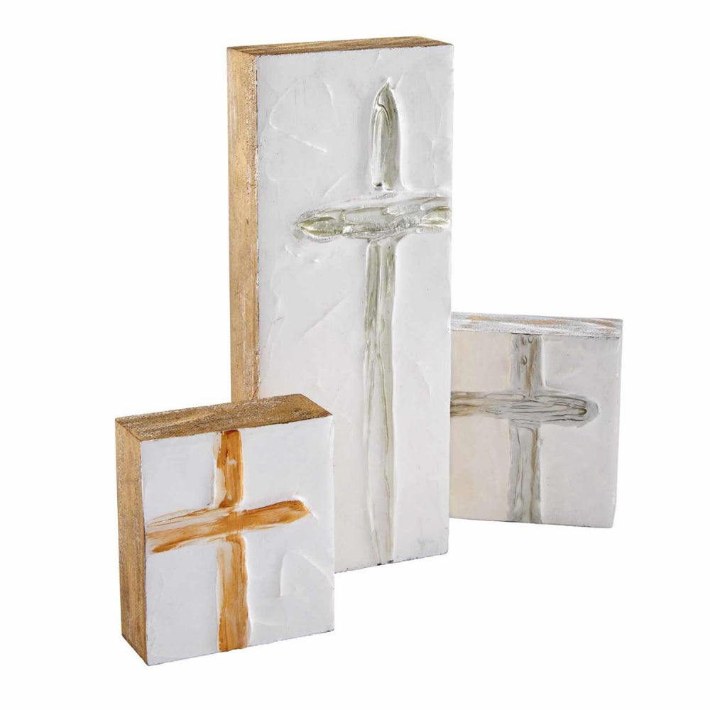 Mud Pie Cross Block Art – Smyth Jewelers