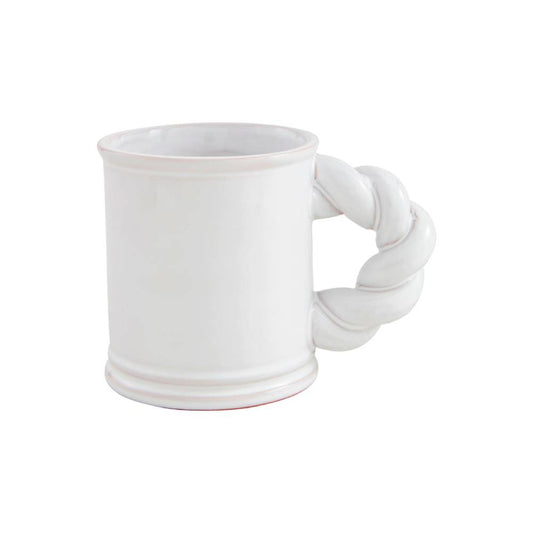 Mud Pie Twisted Handle Mug