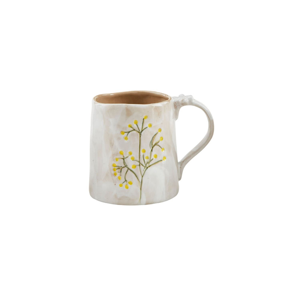 Mud Pie Flower Mug