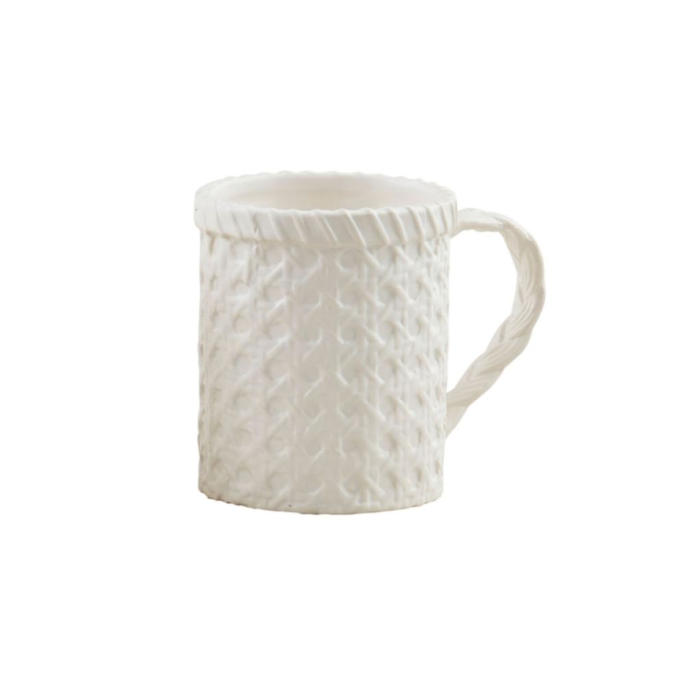Mud Pie Woven Mug