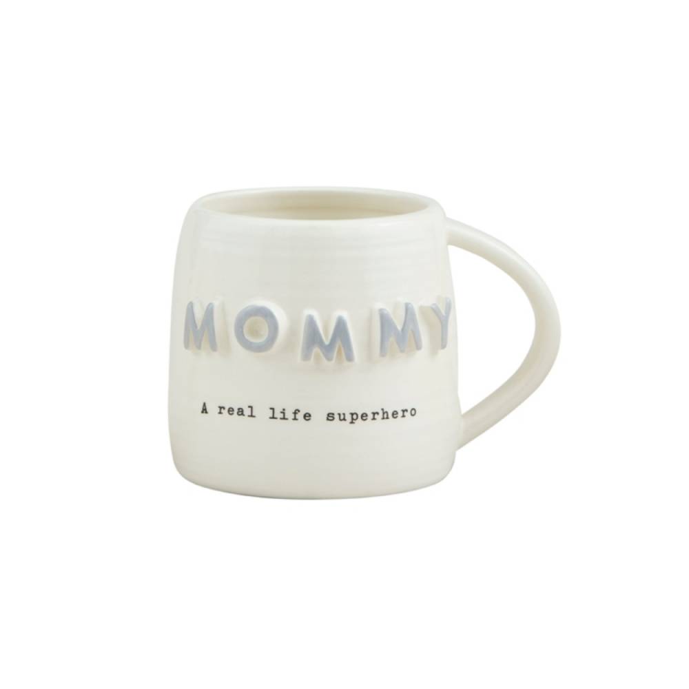 Mud Pie Mom Chunky Letter Mug