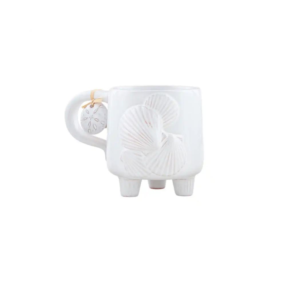 Mud Pie Sea Footed Mug