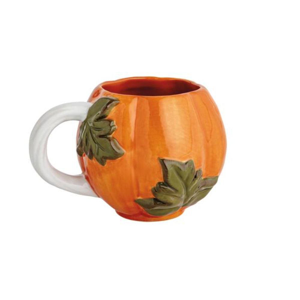 Mud Pie Leaf Gourd Mugs