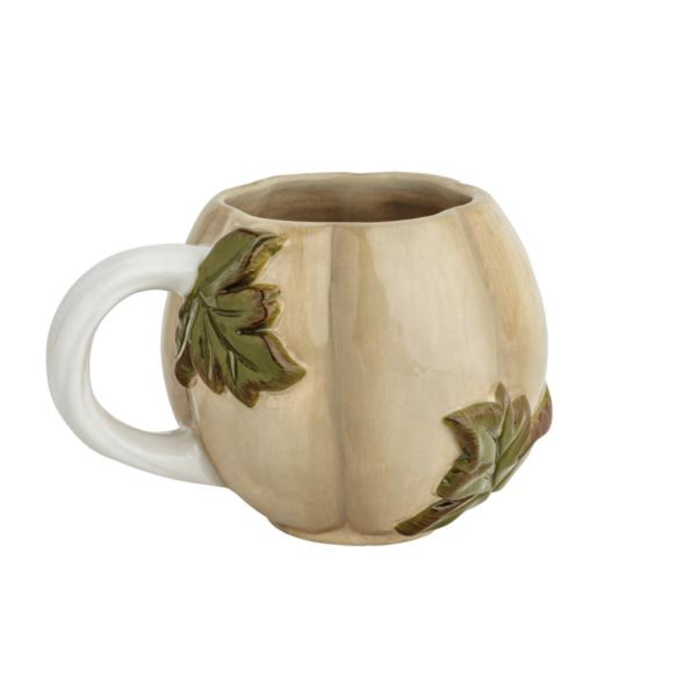 Mud Pie Leaf Gourd Mugs