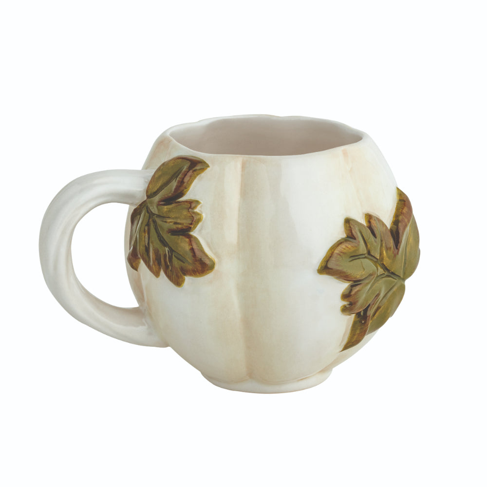 Mud Pie Leaf Gourd Mugs