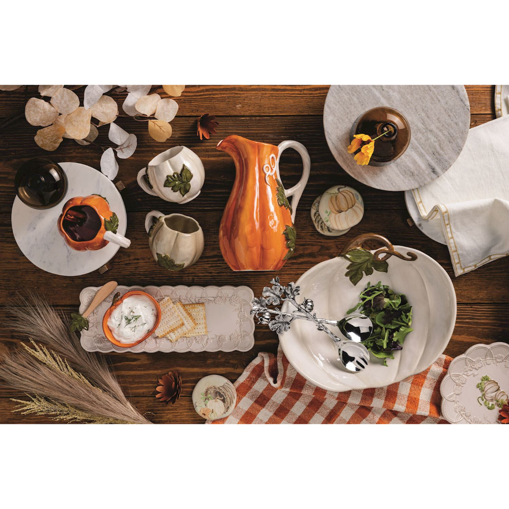 Mud Pie Leaf Gourd Mugs