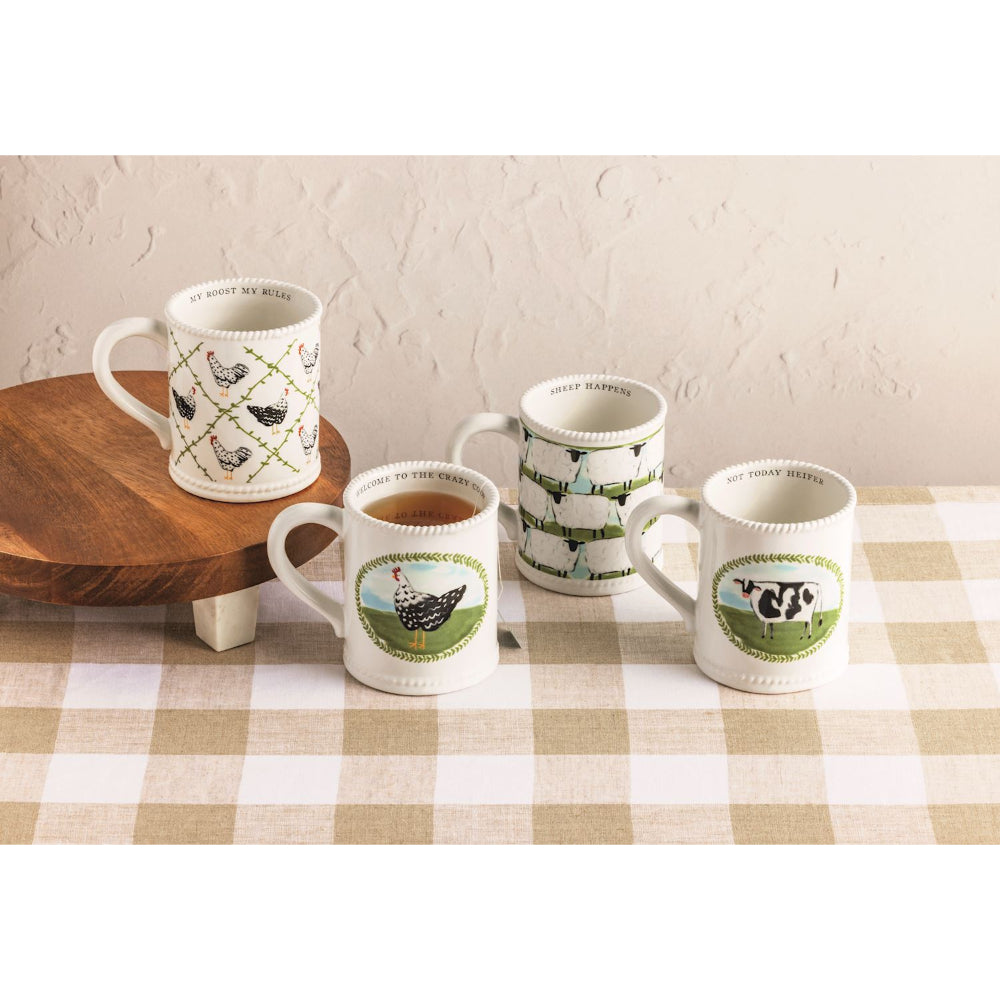 Mud Pie Farm Mugs