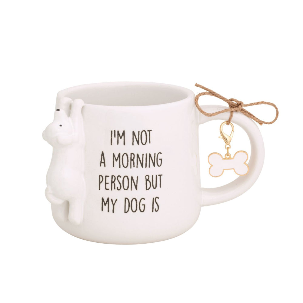 Mud Pie Dog Figure Mugs