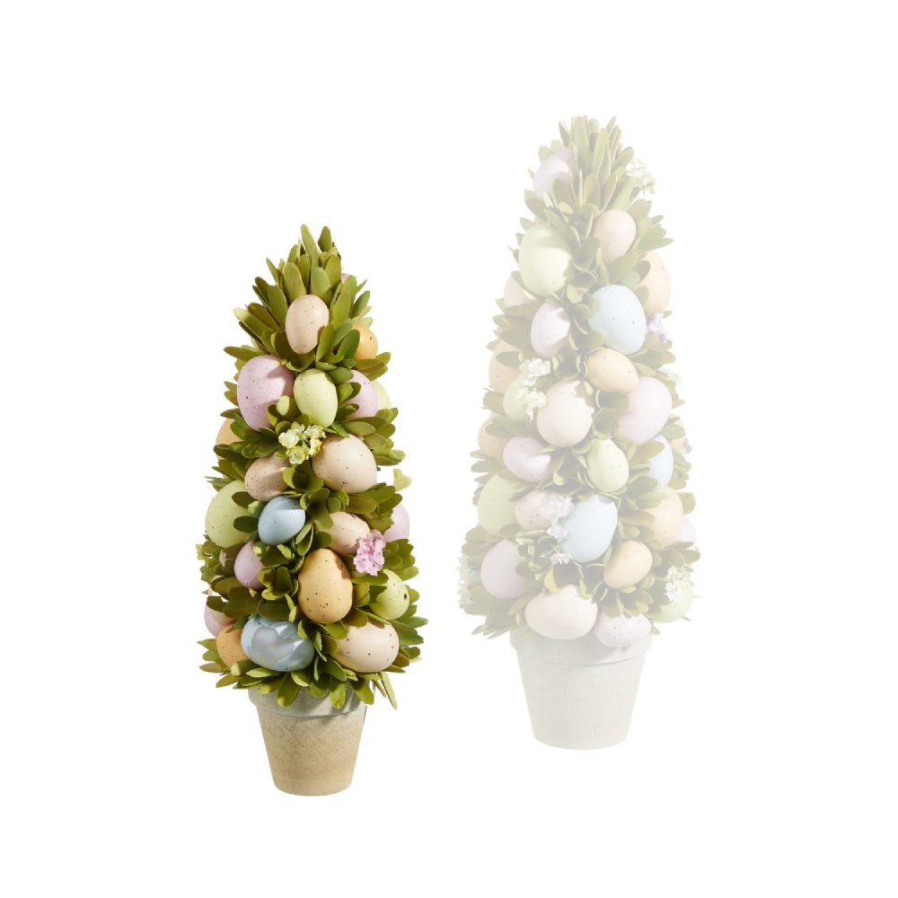 Raz Imports Potted Egg Topiaries