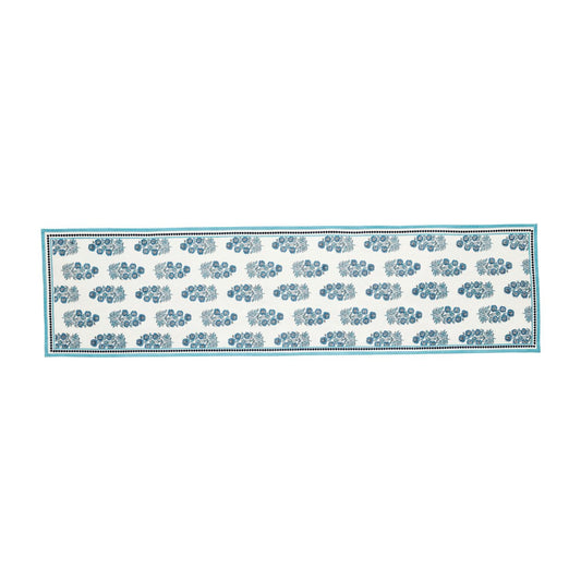 Mud Pie Block Print Table Runner