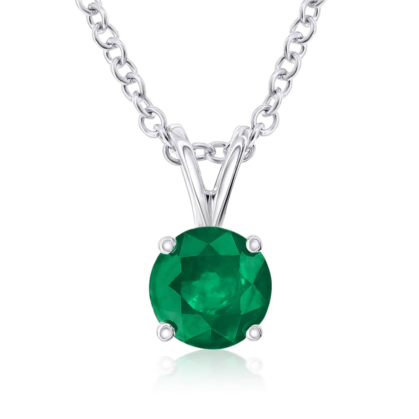 Smyth Jewelers 14k Gold Emerald Pendant Necklace