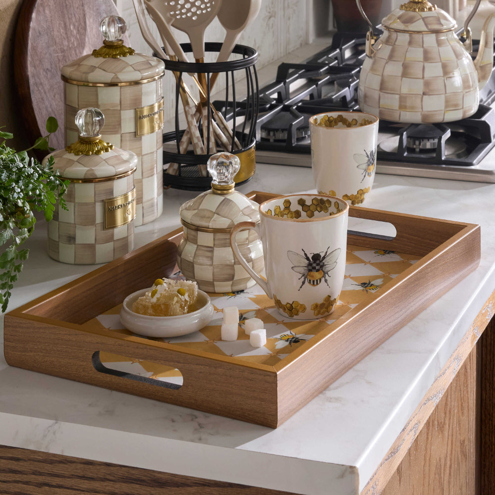 Mackenzie-Childs Queen Bee Serving Tray