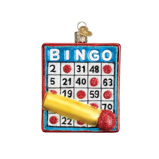 Old World Christmas Bingo Ornament