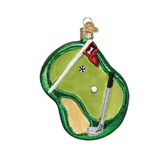Old World Christmas Putting Green Ornament