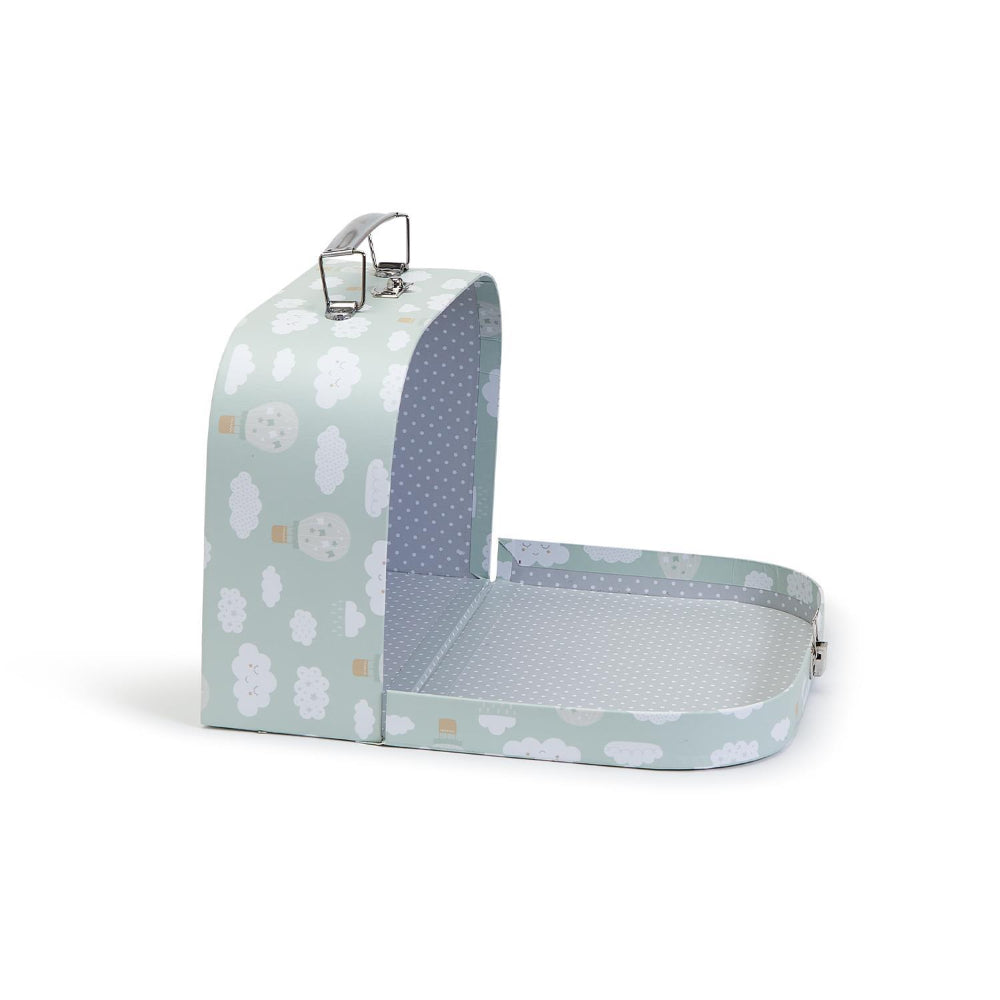 Two's Company Nesting Storage Suitcase Boxes - Set of 3