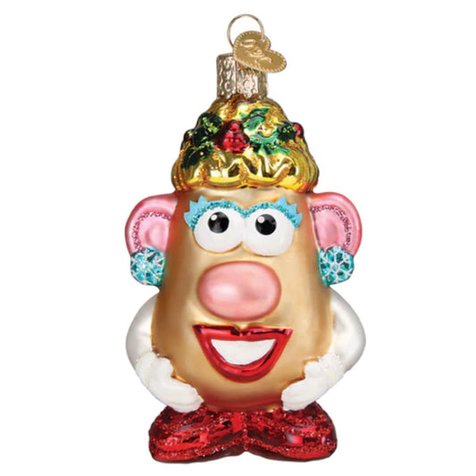 Old World Christmas Mrs.Potato Head Ornament