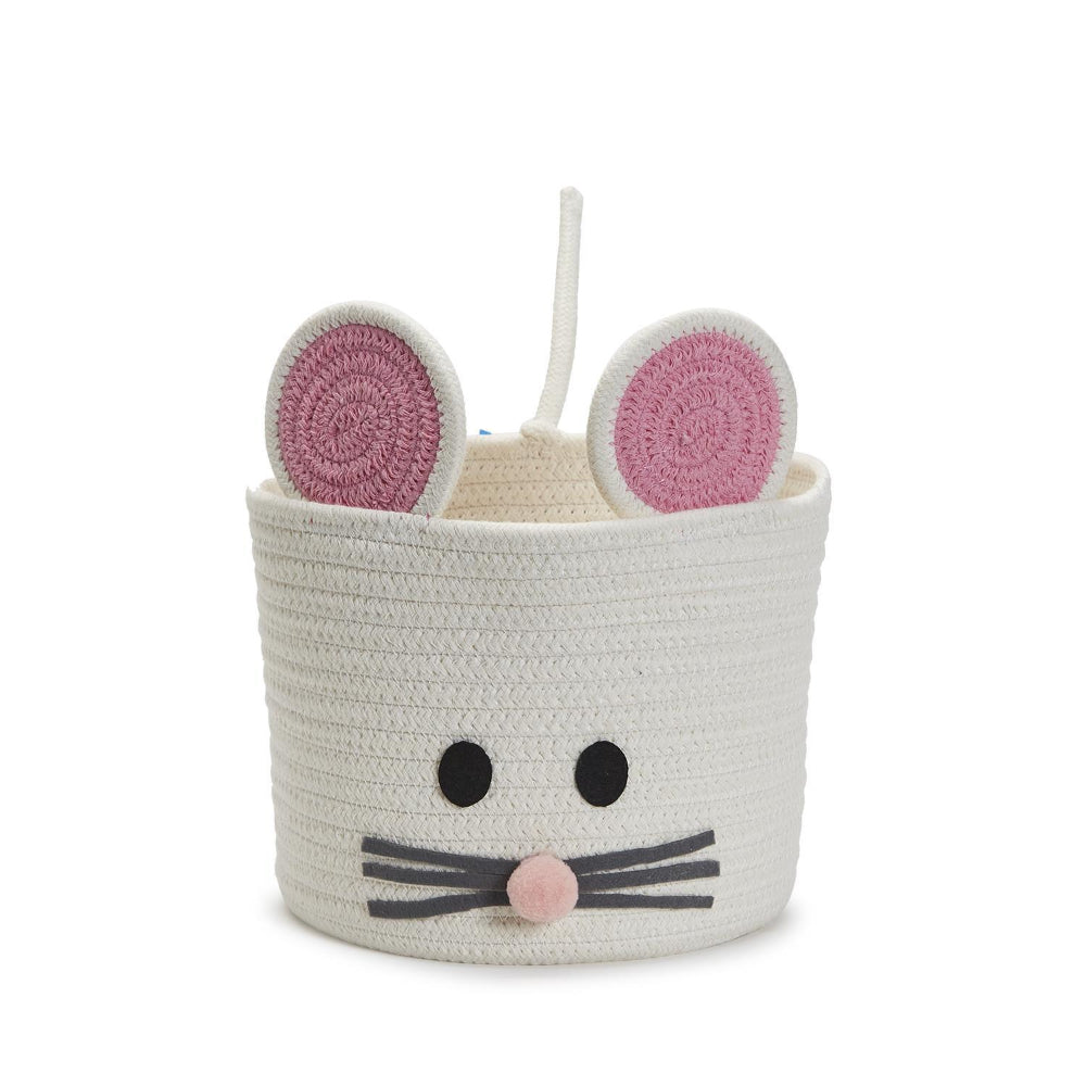 Two's Company Animal Hand-Crafted Rope Baskets