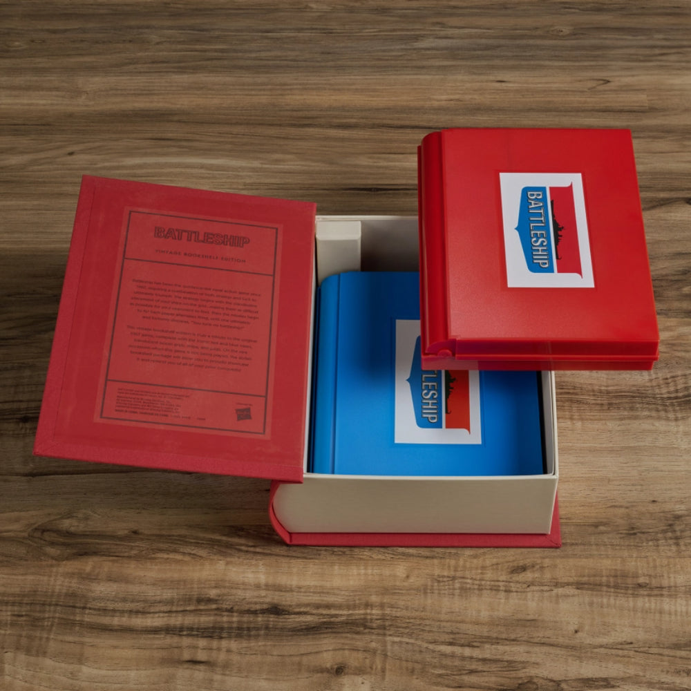 WS Game Company Battleship Vintage Bookshelf Edition Game