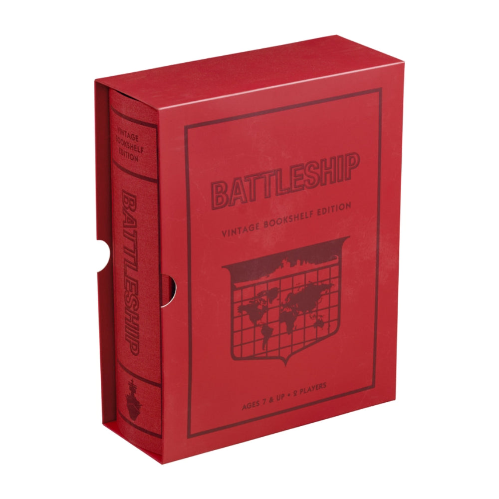 WS Game Company Battleship Vintage Bookshelf Edition Game