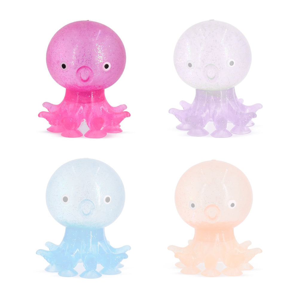 Two's Company Glitter Octopus Suction Toy