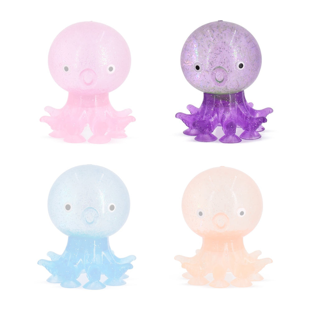 Two's Company Glitter Octopus Suction Toy