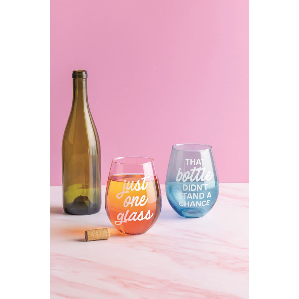 Mud Pie Giant Wine Glass That Bottle