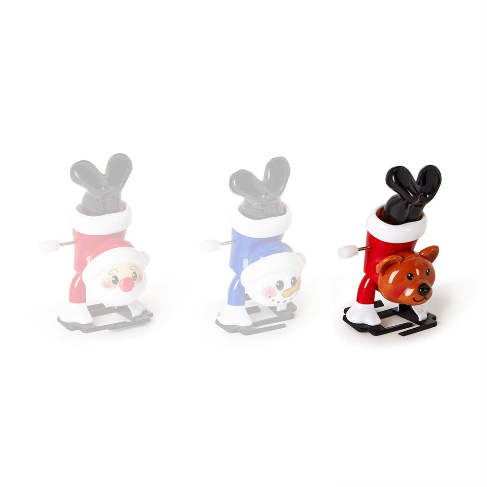 Two's Company Hand Standing Christmas Wind Up Toy