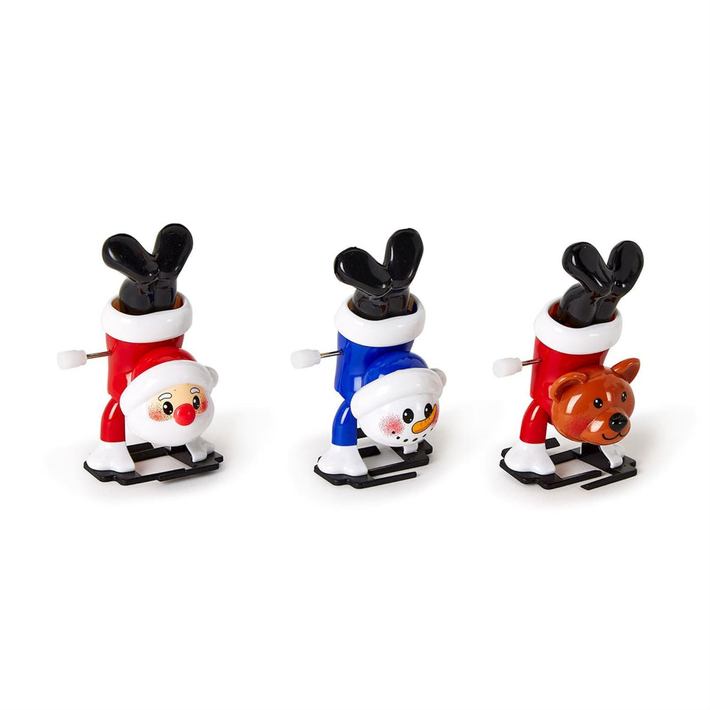 Two's Company Hand Standing Christmas Wind Up Toy